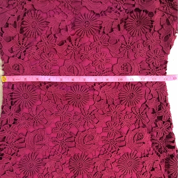 Lulus Love PoemMagenta dress size medium - Picture 11 of 16